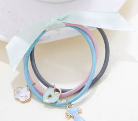 韓版可愛頭繩 廠家直銷，甜美時尚發飾的不二之選